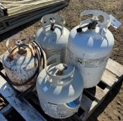 (4) Propane Tanks