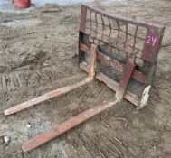 Skid Steer Fork Set