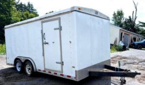 2004 Horton Hauler Tandem Axle Enclosed Cargo Trailer