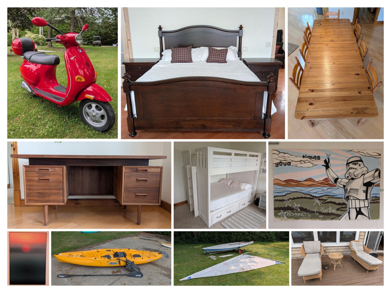(1770) Lakefront Home Contents