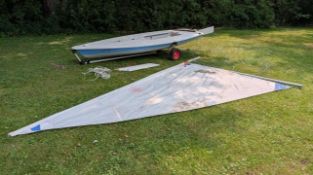 Vanguard Laser 14' Sailboat