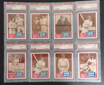 (8) 1989 CMC Babe Ruth Cards