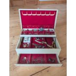 Costume Jewelry & Jewelry Box