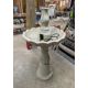 Poly Birdbath stand w/ Fountain - Image 3 of 6