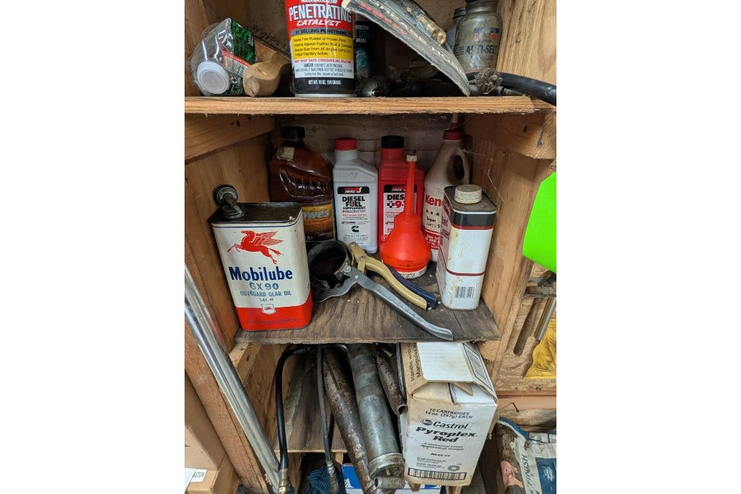 Contents of Wood Shelf - Image 2 of 3