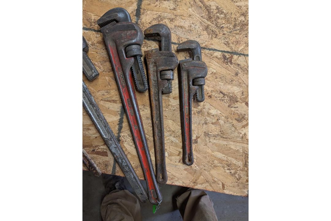 (5) Pipe Wrenches - Image 2 of 6