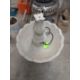 Poly Birdbath stand w/ Fountain - Image 4 of 6