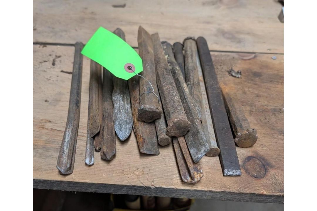 (20+/-) Assorted Cold Chisels - Image 1 of 8