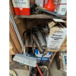 Contents of Wood Shelf