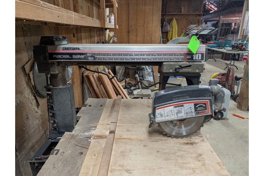 Craftsman 10" Radial Arm Saw - Image 11 of 11
