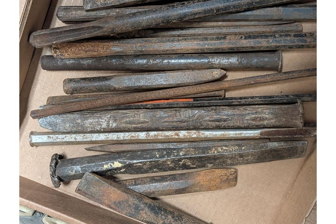 (20+/-) Assorted Cold Chisels - Image 8 of 8