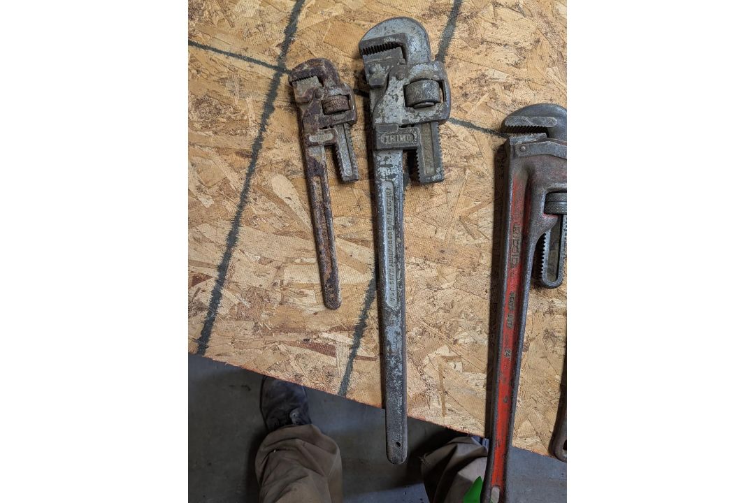 (5) Pipe Wrenches - Image 3 of 6