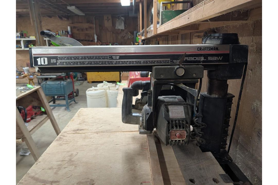 Craftsman 10" Radial Arm Saw - Image 8 of 11