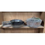 (7) Pieces of Cast Iron Cookware