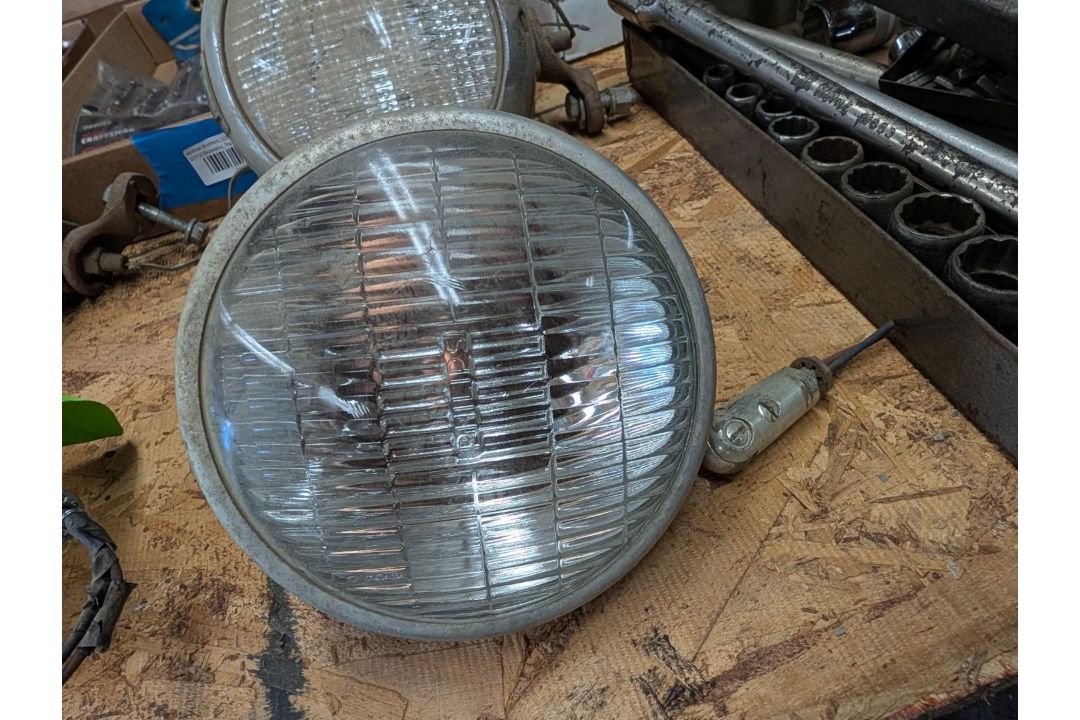(4) Vintage Automotive Spotlights - Image 4 of 7