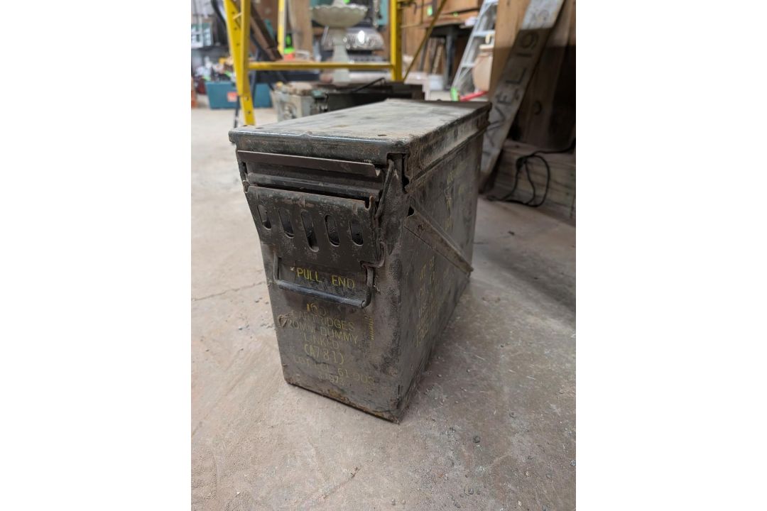 (7) Steel Military Ammo Boxes - Image 8 of 10