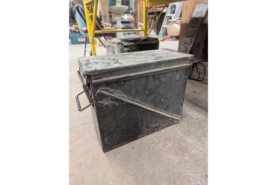(7) Steel Military Ammo Boxes - Image 5 of 10