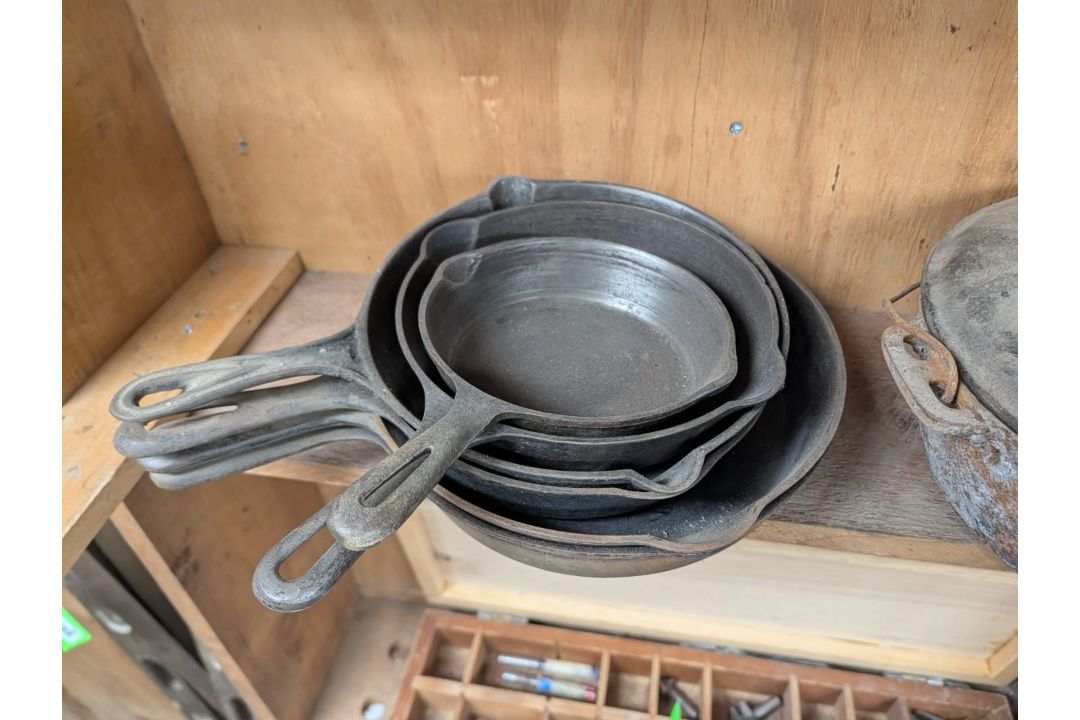 (7) Pieces of Cast Iron Cookware - Image 2 of 7