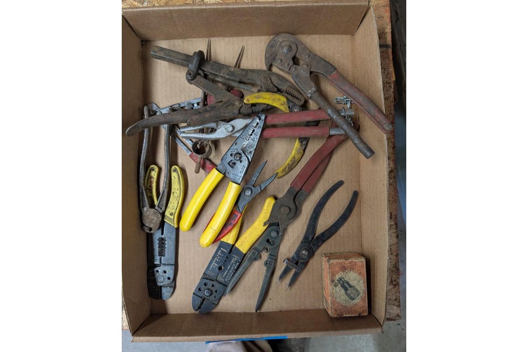 Assorted Wire Strippers, Pliers and Etc. - Image 1 of 5