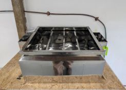 Leader Evaporator Patriot 2' X 2' Four Section Welded Stainless Steel Syrup Pan