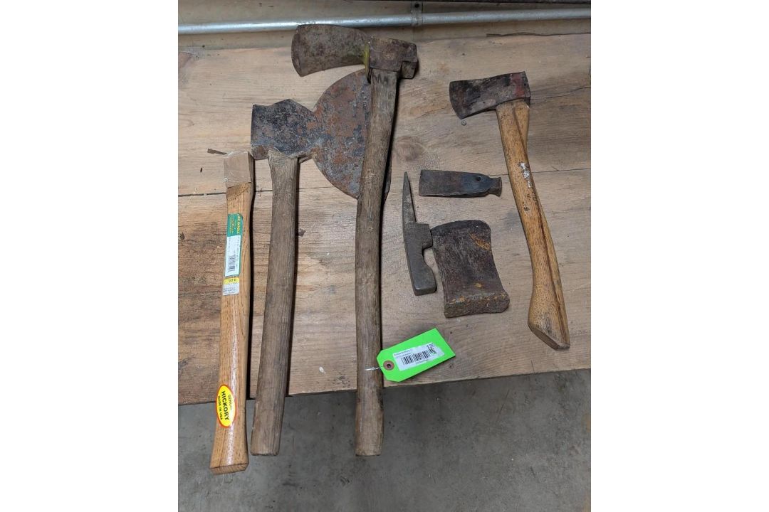 Vintage Hewing Adz, Axe, and Others - Image 1 of 8