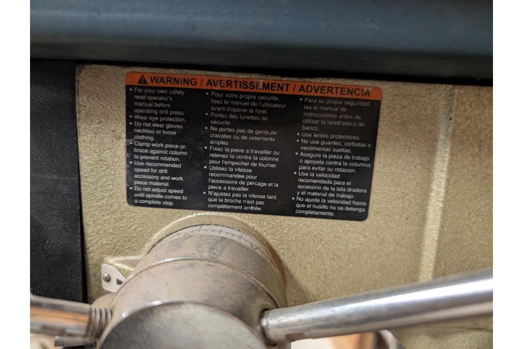Ryobi 10" Drill Press w/ Large Quantity of Drill Bits - Image 9 of 14