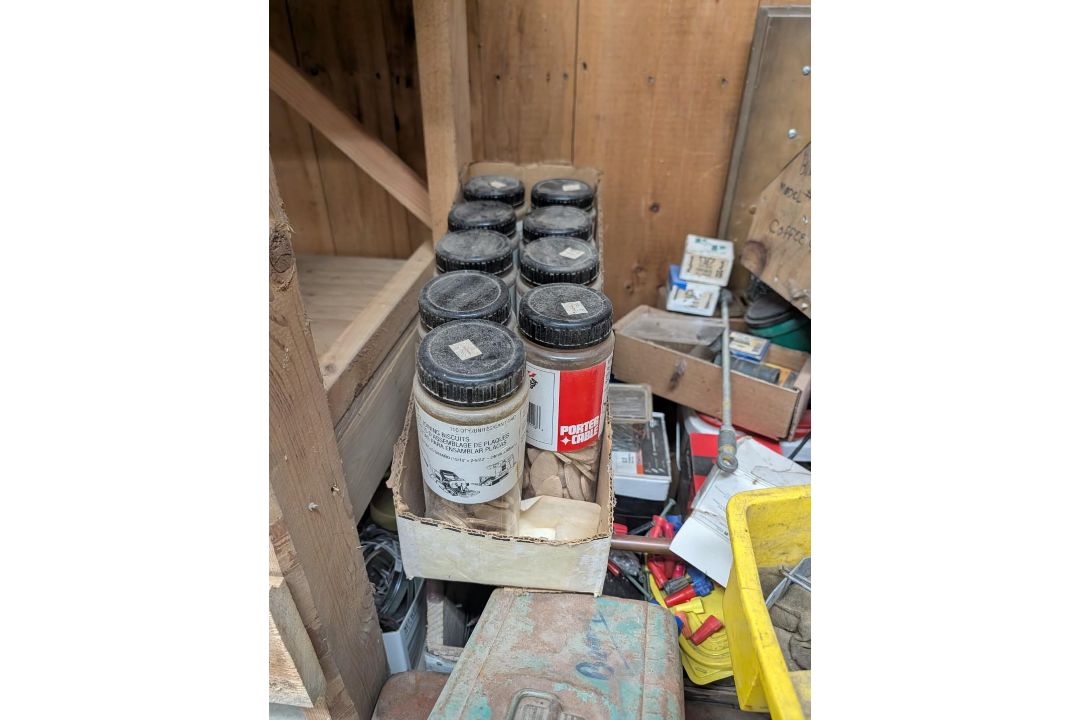 Large Lot of Fasteners, Tool Boxes, etc - Image 4 of 10