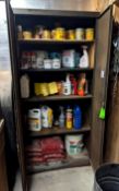 Steel Cabinet w/ Contents