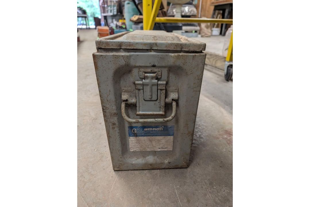 (7) Steel Military Ammo Boxes - Image 3 of 10