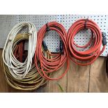 (10 +/-) Assorted Extension Cords