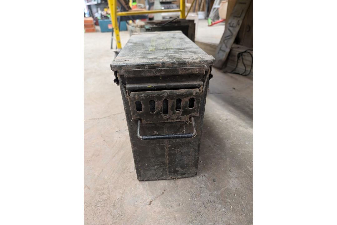 (7) Steel Military Ammo Boxes - Image 6 of 10