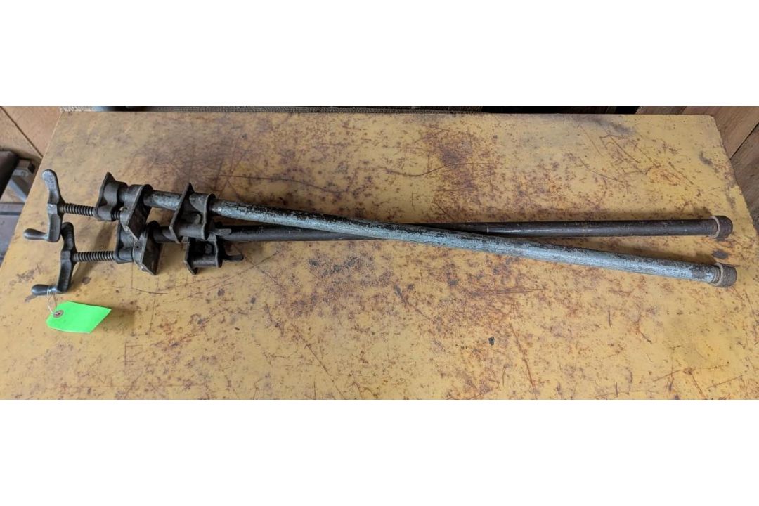 (2) 3' Pipe Clamps - Image 4 of 4