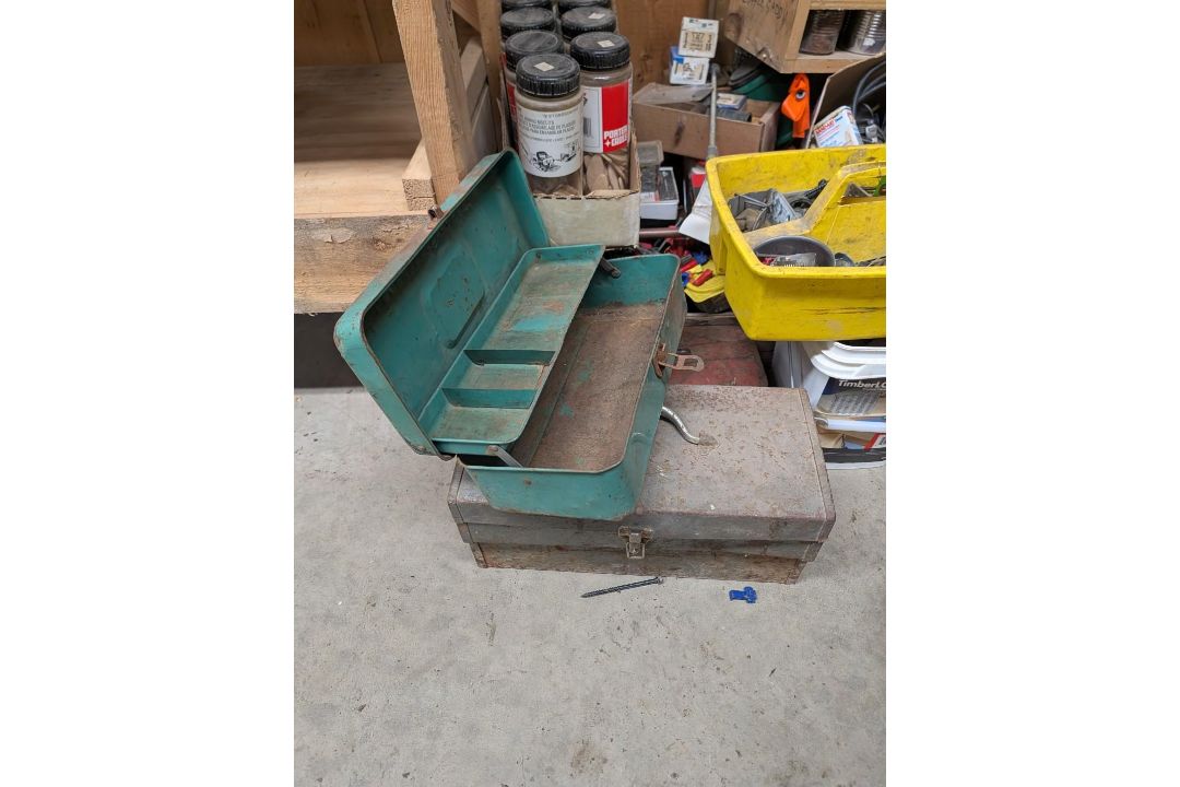 Large Lot of Fasteners, Tool Boxes, etc - Image 5 of 10