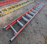 Michigan 24' Fiberglass Extension Ladder