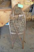 Pair of Michigan Style Snowshoes