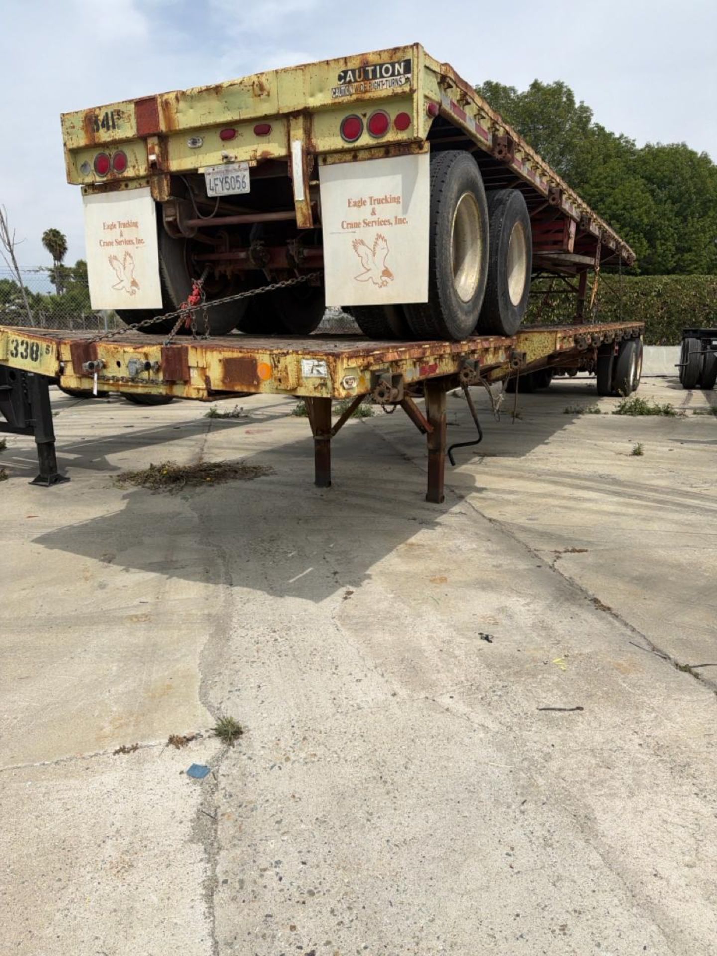 (2) Transcraft 48' Flatbed Trailers - Image 12 of 12