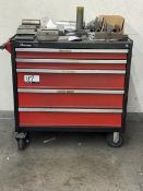 Amada 5-Drawer Rolling Tool Chest w/ Contents