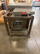 Starrett Granite Surface Plates on Mobile Steel Stand w/ Casters