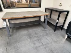 Industrial Workbench w/ Storage Shelf