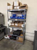Industrial Steel Shelving Unit w/ Contents