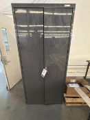 Uline Steel Storage Cabinet w/ Contents