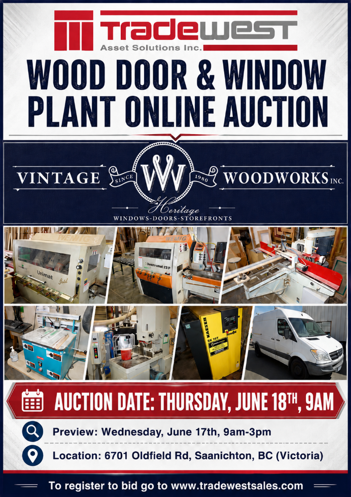 Wood Door & Window Plant- Vintage Woodworks Ltd.