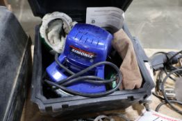 SIMONIZ ELECTRIC BUFFER W/ CASE