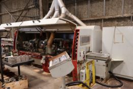 2016 LEADERMAC LMC 630 HYPERMAC MOULDER, 6 HEAD 6" X 12", 2 1/8" SPINDLE, 460V, MODEL LMC-630H-1,
