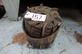 PAIR OF 16 KNIFE PLANER SIDE HEAD, 13" DIA., 3" BORE