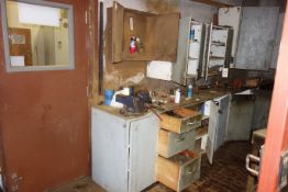 CABINET OF PLANER RELATED PARTS