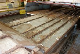 14'3" X 24' 5 STRAND, H78B INFEED TRANSFER TO 14'3" X 30' 5 STRAND TRANSFER TO 14" X 3 X 30'