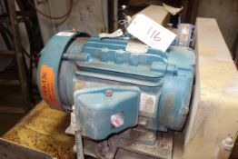 BALDOR 15HP MOTOR, 575V, 1760 RPM, 254T FRAME W/ SM-CYCLO CHH-6170Y-6, 6 RATIO