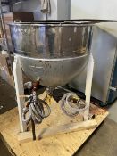 Lee 60 gallon Stainless Steel jacketed Cooking Kettle - Jacket rated for 40 psi at 290 degrees F -