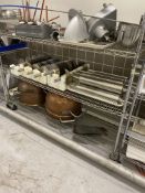 Savage cutters and rollers various shown on racking (no other items are included) ~ Location: